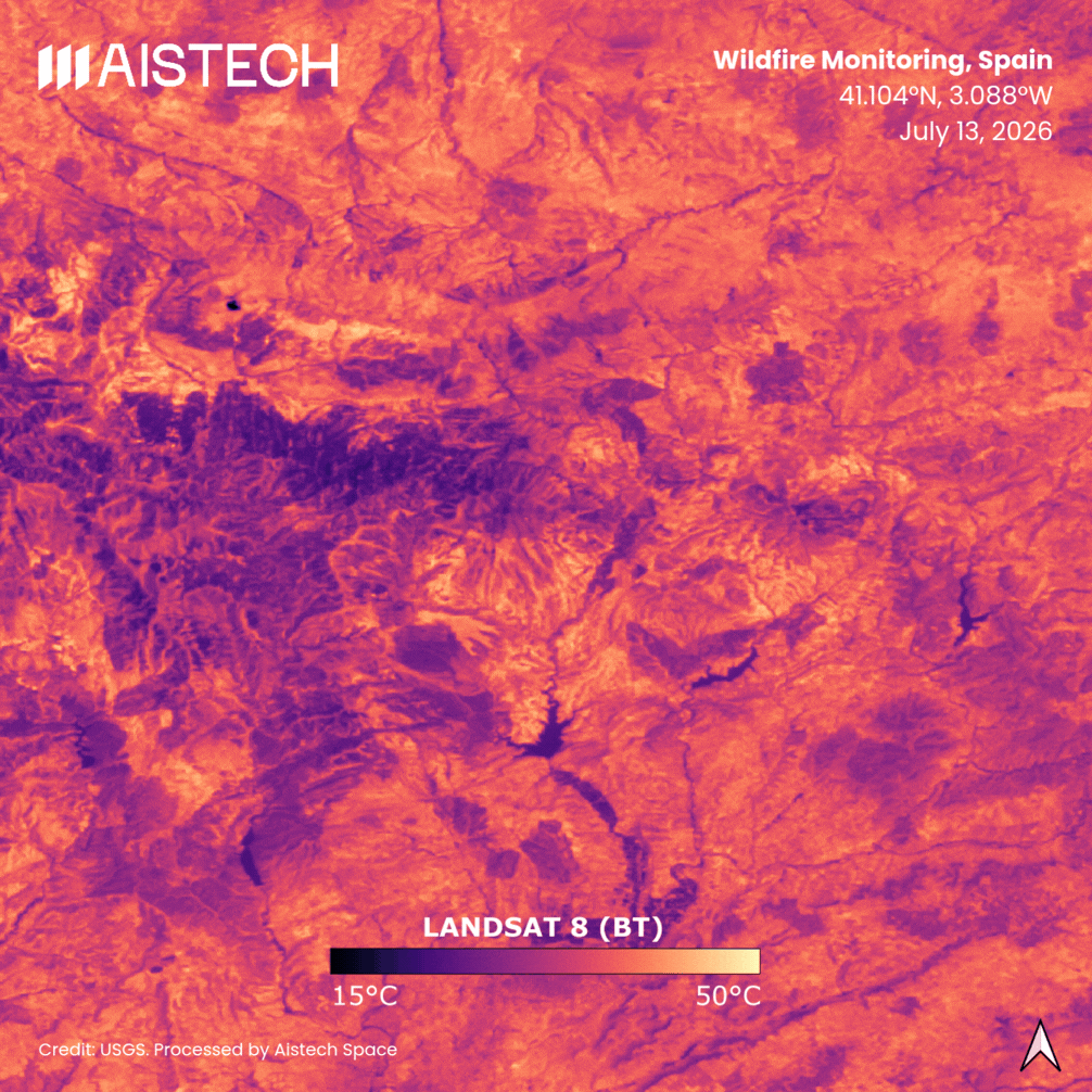 Spain’s Wildfire Monitoring